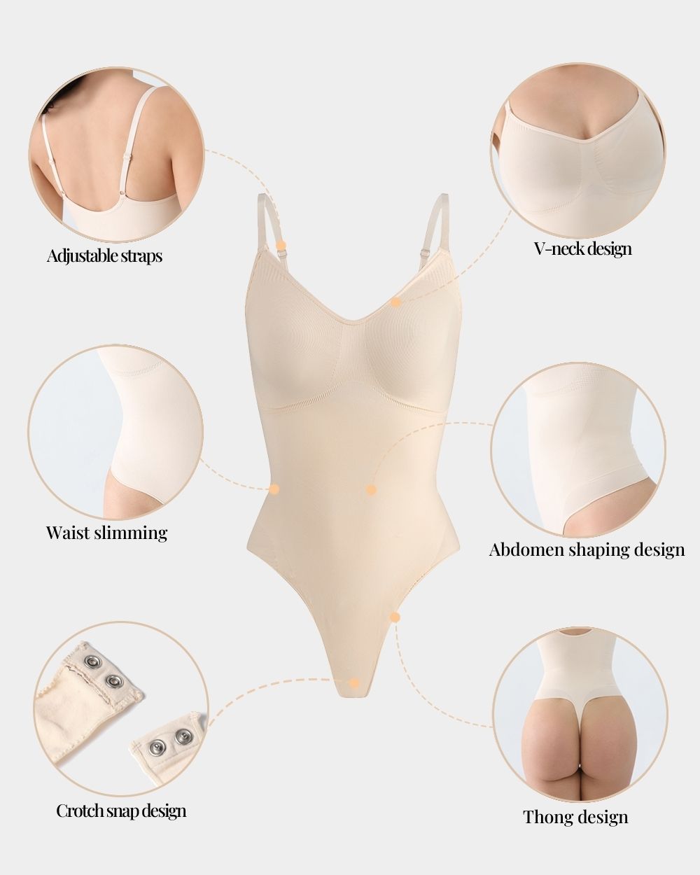 One Piece Seamless Shapewear